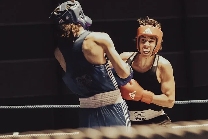 Gala de boxe &agrave; Auch - Cat&eacute;gorie f&eacute;minine - Photo n°1