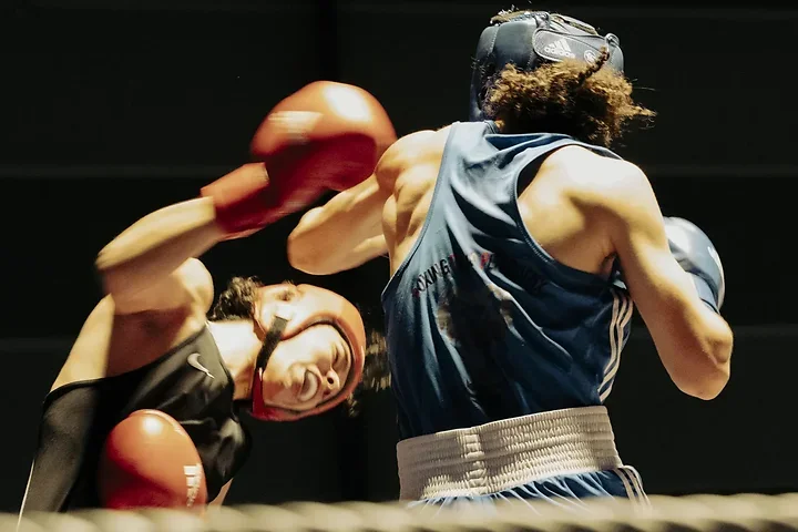 Gala de boxe &agrave; Auch - Cat&eacute;gorie f&eacute;minine - Photo n°3