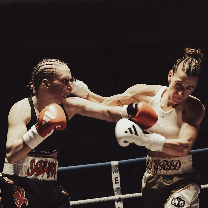 Gala de boxe &agrave; Auch - Cat&eacute;gorie f&eacute;minine - Photo n°12
