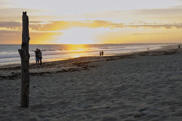 Ile de R&eacute; - Coucher de soleil - Photo n°1