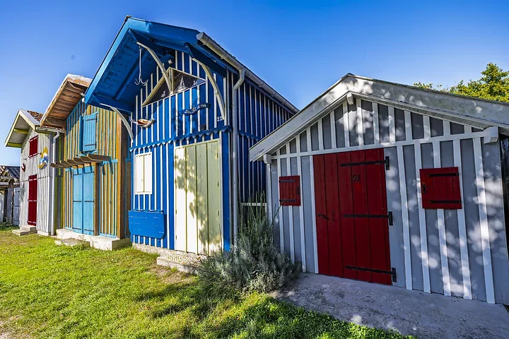 Arcachon - Port de Biganos, maisons des p&ecirc;cheurs - Photo n°1