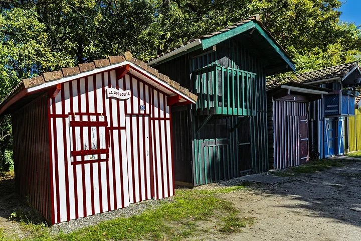 Arcachon - Port de Biganos, maisons des p&ecirc;cheurs - Photo n°4