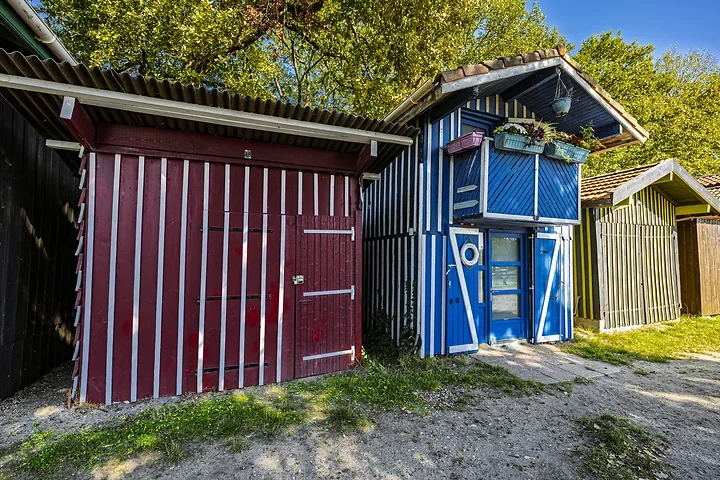 Arcachon - Port de Biganos, maisons des p&ecirc;cheurs - Photo n°5