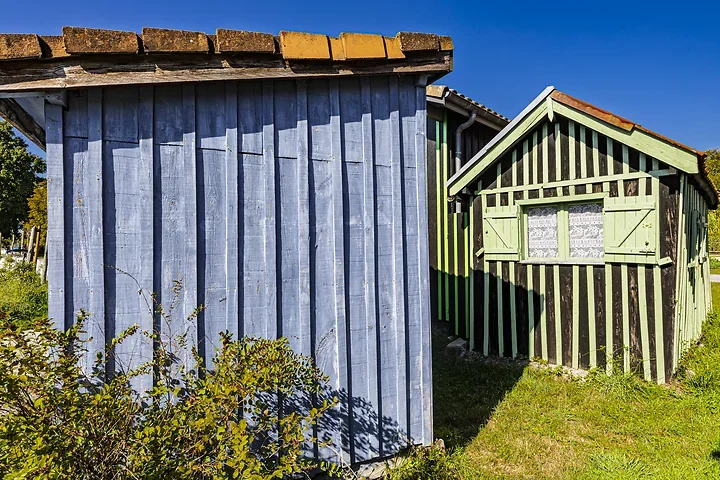 Arcachon - Port de Biganos, maisons des p&ecirc;cheurs - Photo n°6